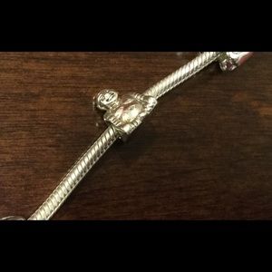 Pandora smiling Buddha bead